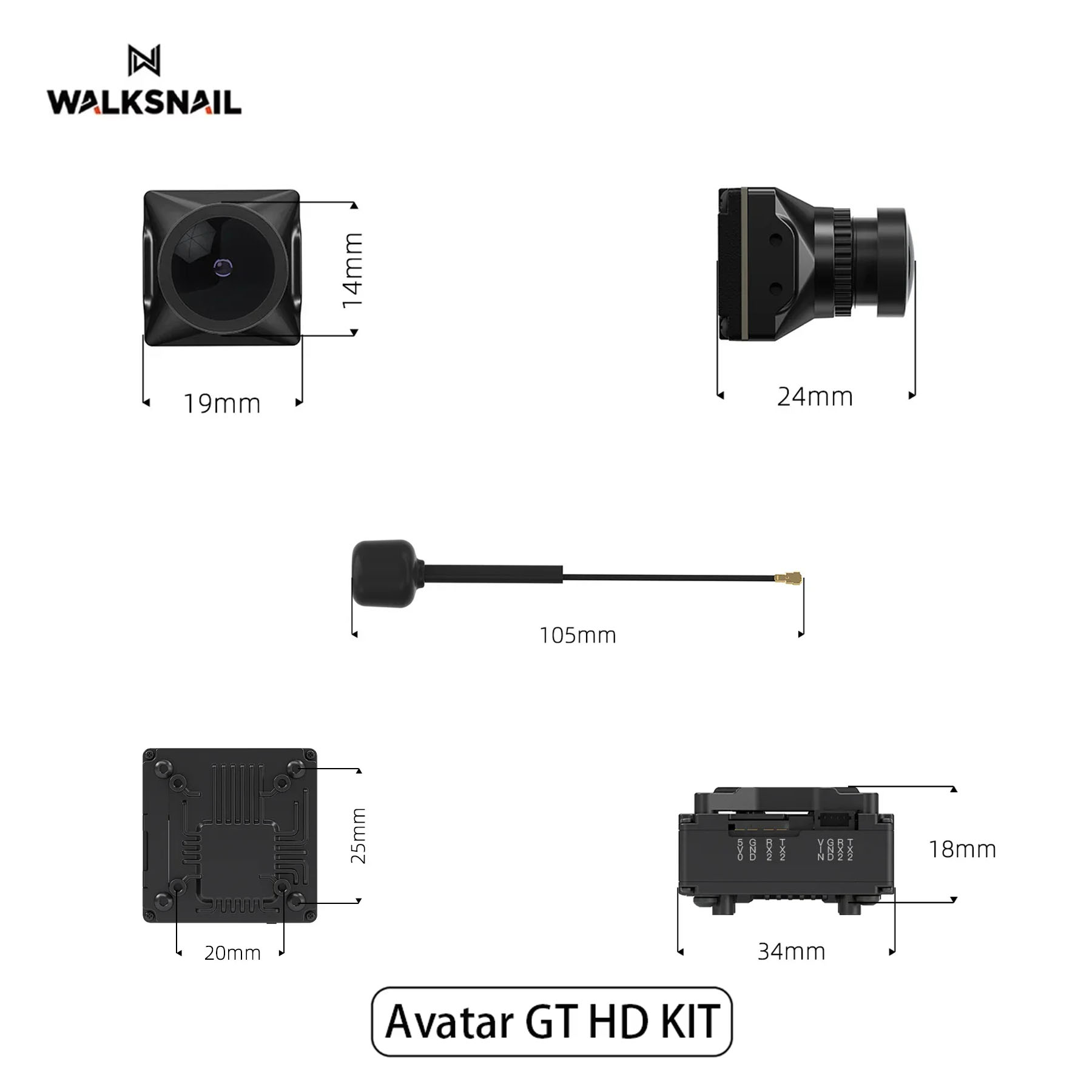Walksnail Avatar GT HD KIT 2W  – Walksnail Avatar Hd Pro Kit Bewertung und Preis