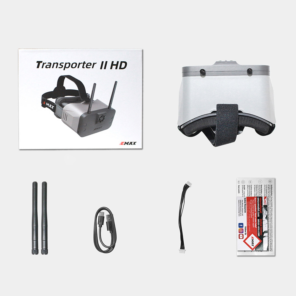 EMAX Transporter II HD Digital – Hdzero Goggles Fpv Digital Hd Bewertung und Preis