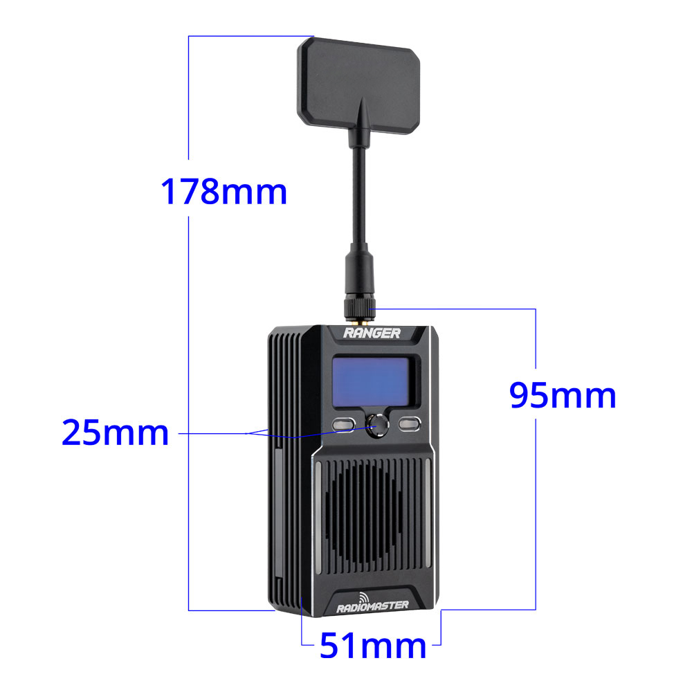 Ranger 2,4-GHz-ELRS-Modul mit  – Radiomaster Ranger 2.4Ghz Elrs Module Bewertung und Preis